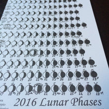 Lunar Phase Calendar