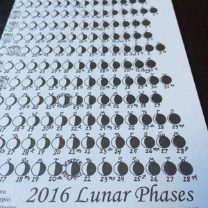 Lunar Phase Calendar